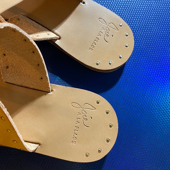 Joie leather baeli stud flat sandals - Picture 3 of 4